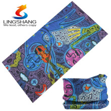 2015 unique bike cheap custom bandana printing bandit seamless fishing bandana